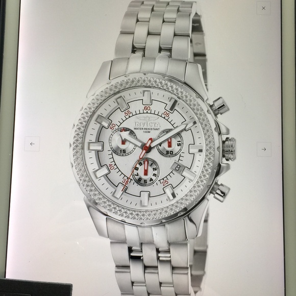 Invicta 7167 Swiss-made chronograph, boxes, papers, EUC - Picture 7 of 7